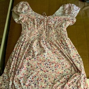 mini floral dress